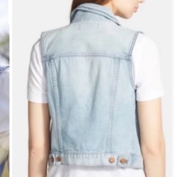Madewell Denim Vest, S - Picture 3 of 13